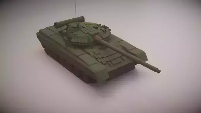 Simple T-80BV Tank