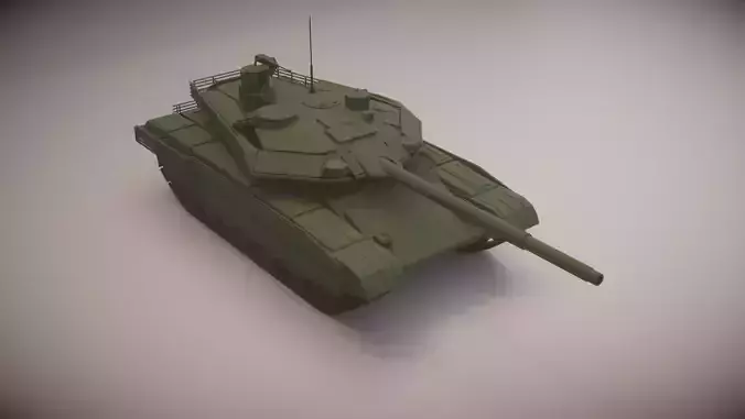 Simple T-90M Tank