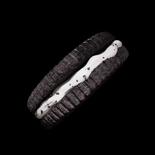 Oreo cookie 3D model 3