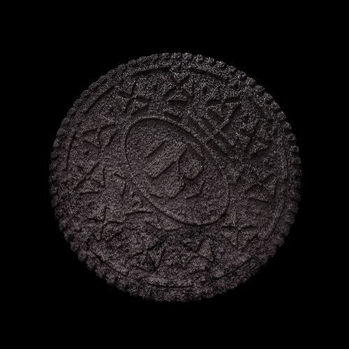 Oreo cookie 3D model 2