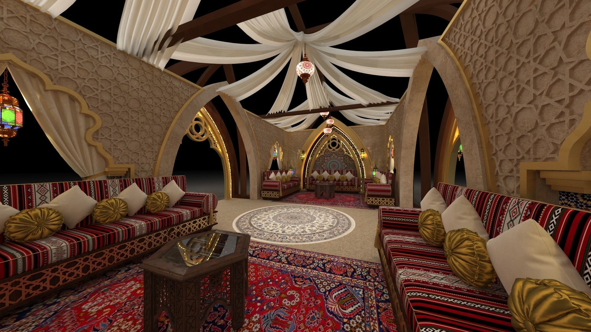 Majestic Majlis 3D model_2