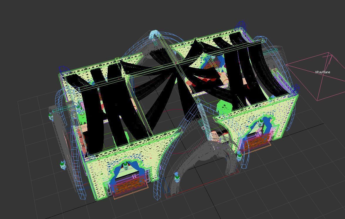 Majestic Majlis 3D model_4