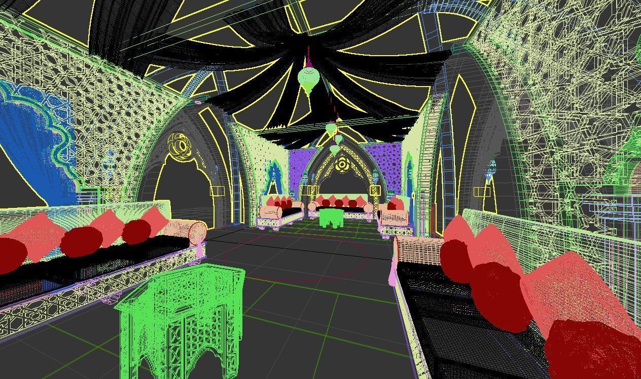 Majestic Majlis 3D model_5