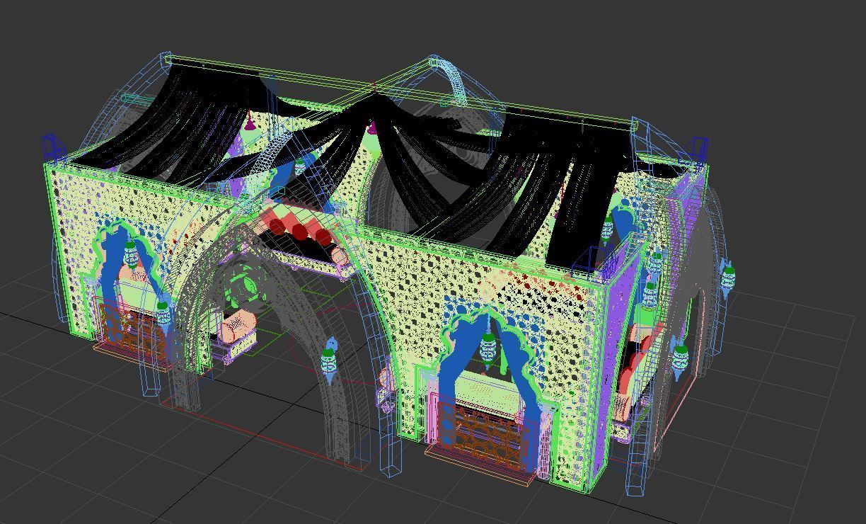 Majestic Majlis 3D model_3