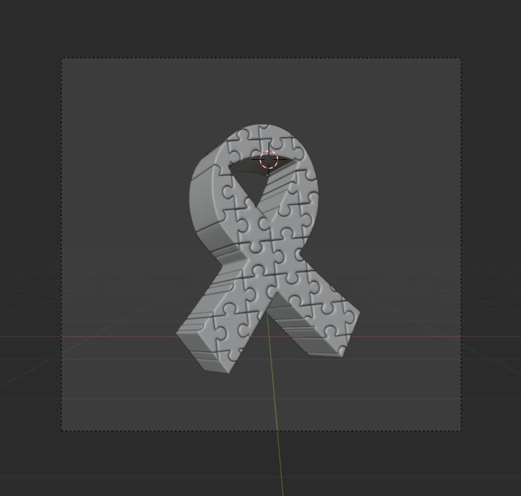World Autism Awareness Day 3d Illustration Icon Pack 3D model_11
