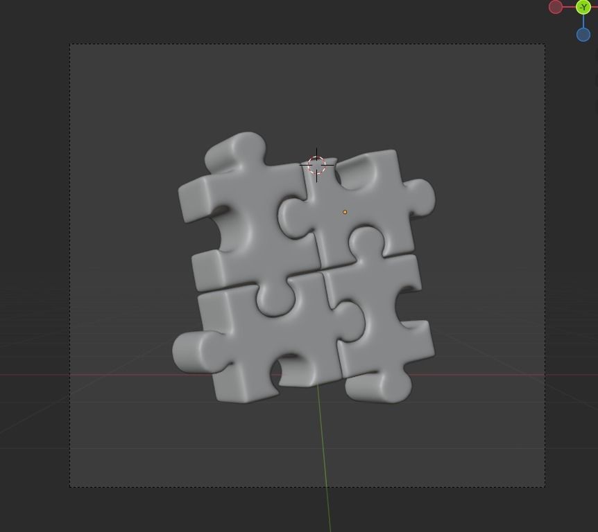 World Autism Awareness Day 3d Illustration Icon Pack 3D model_6