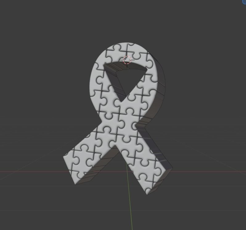 World Autism Awareness Day 3d Illustration Icon Pack 3D model_12