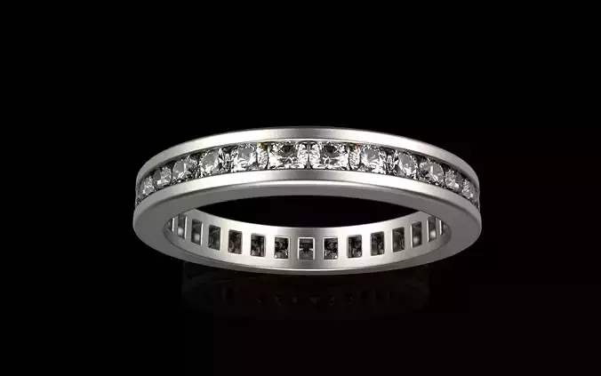 Channel set ring model 656 3D print model