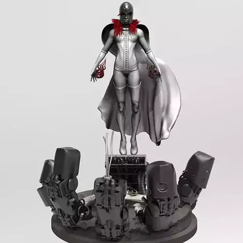 Wanda - Scarlet Witch 3D Model Ready to Print 3D print model