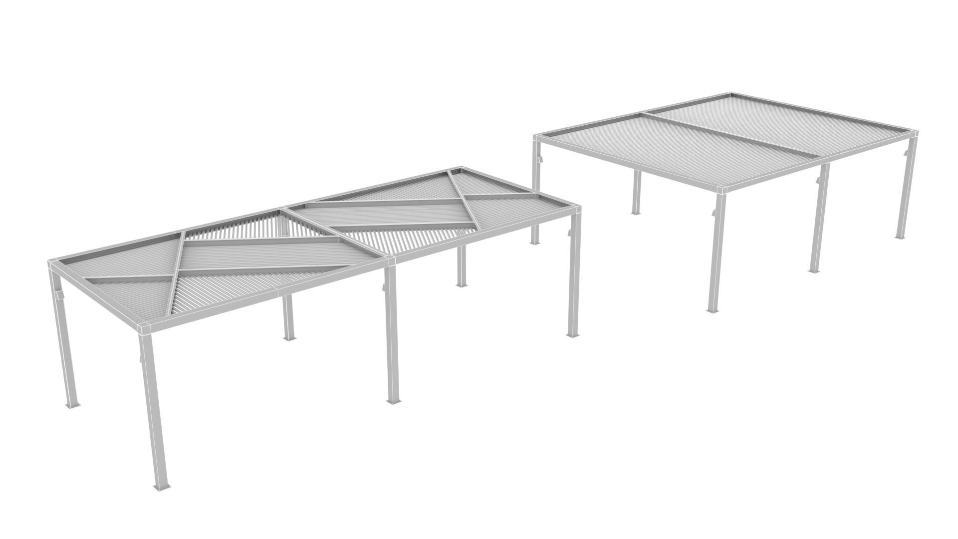 Pergolas 3D model_1