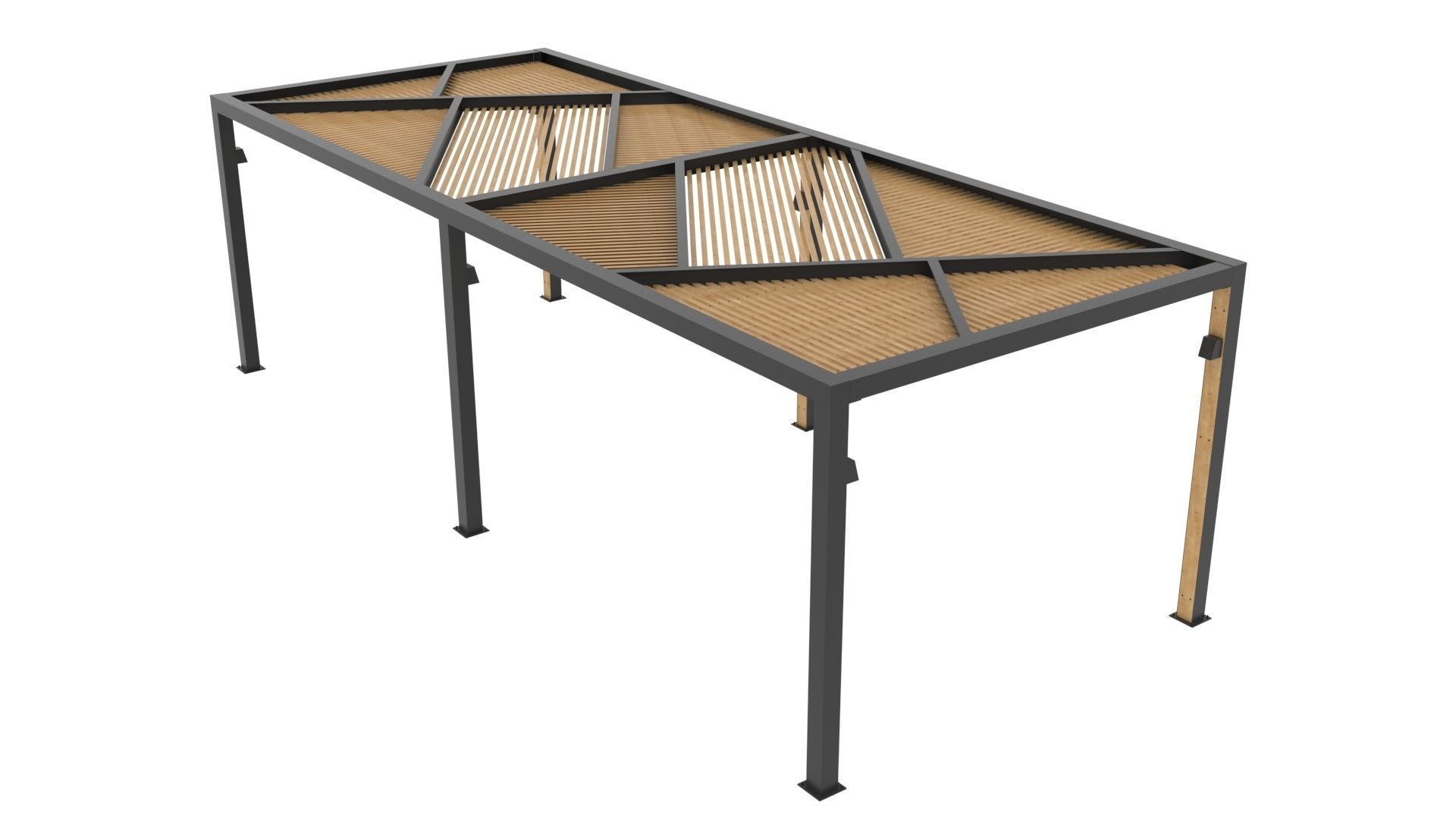 Pergolas 3D model_2