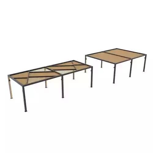 Pergolas 3D model