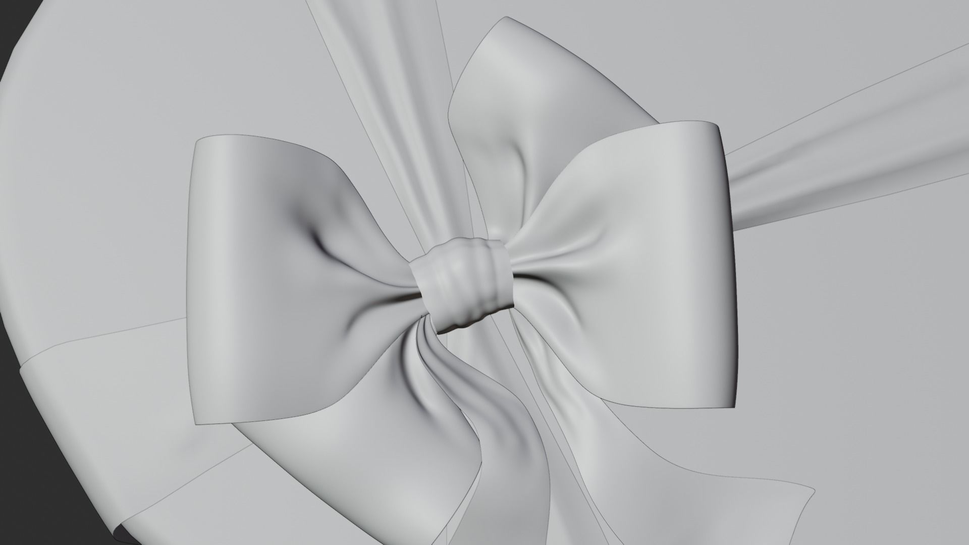 Heart Gift Box with red Roses 3D model_11