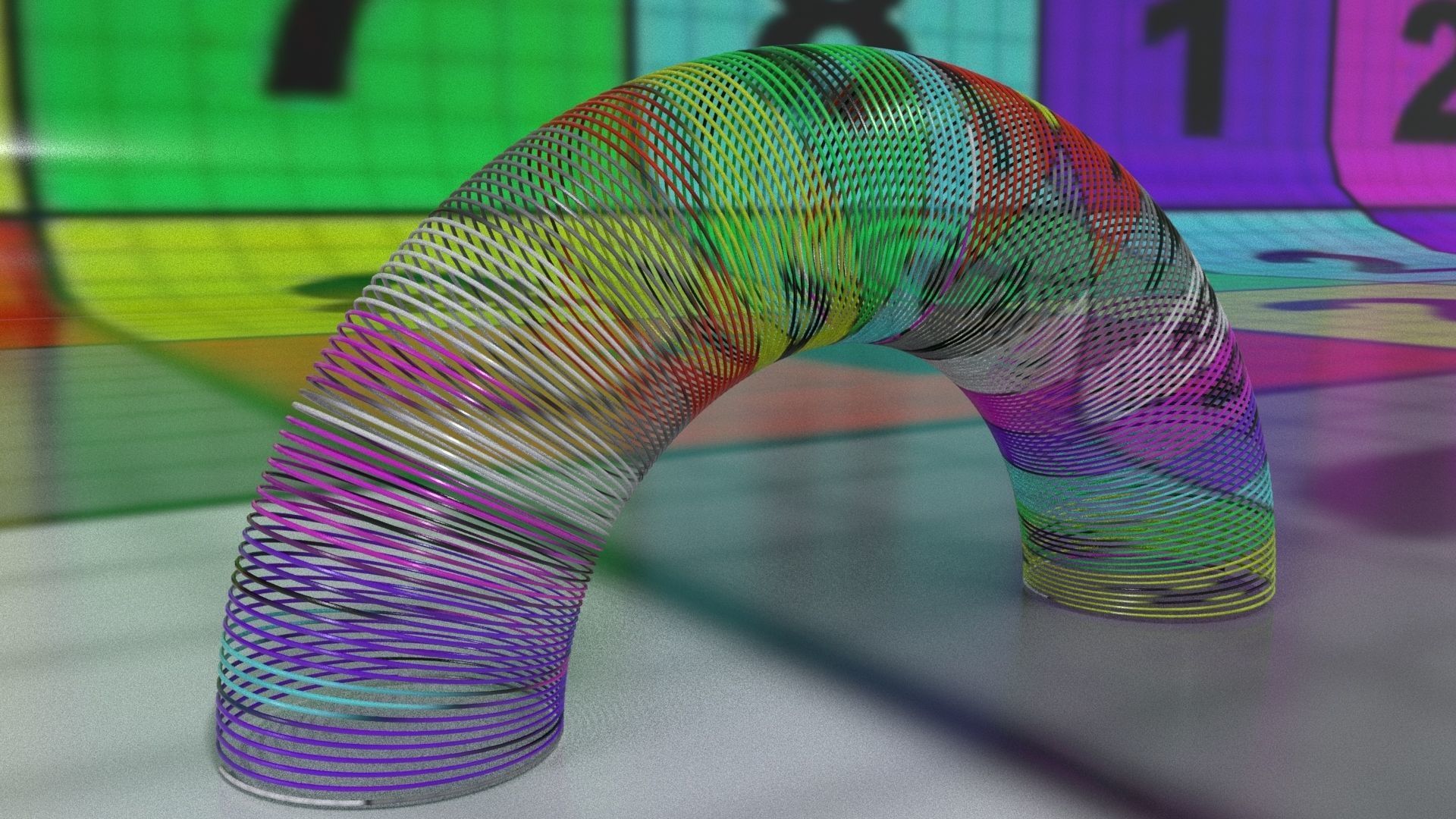 laos Slinky Low-poly 3D model_11