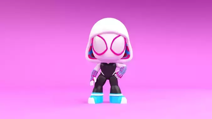  Spider Gwen from Marvel comics