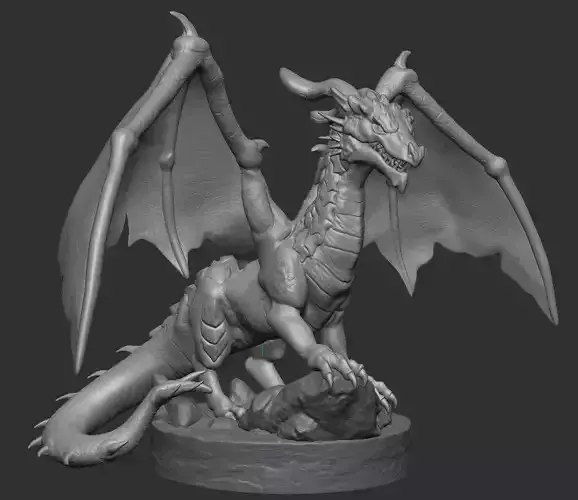 Dnd Printable Dragon