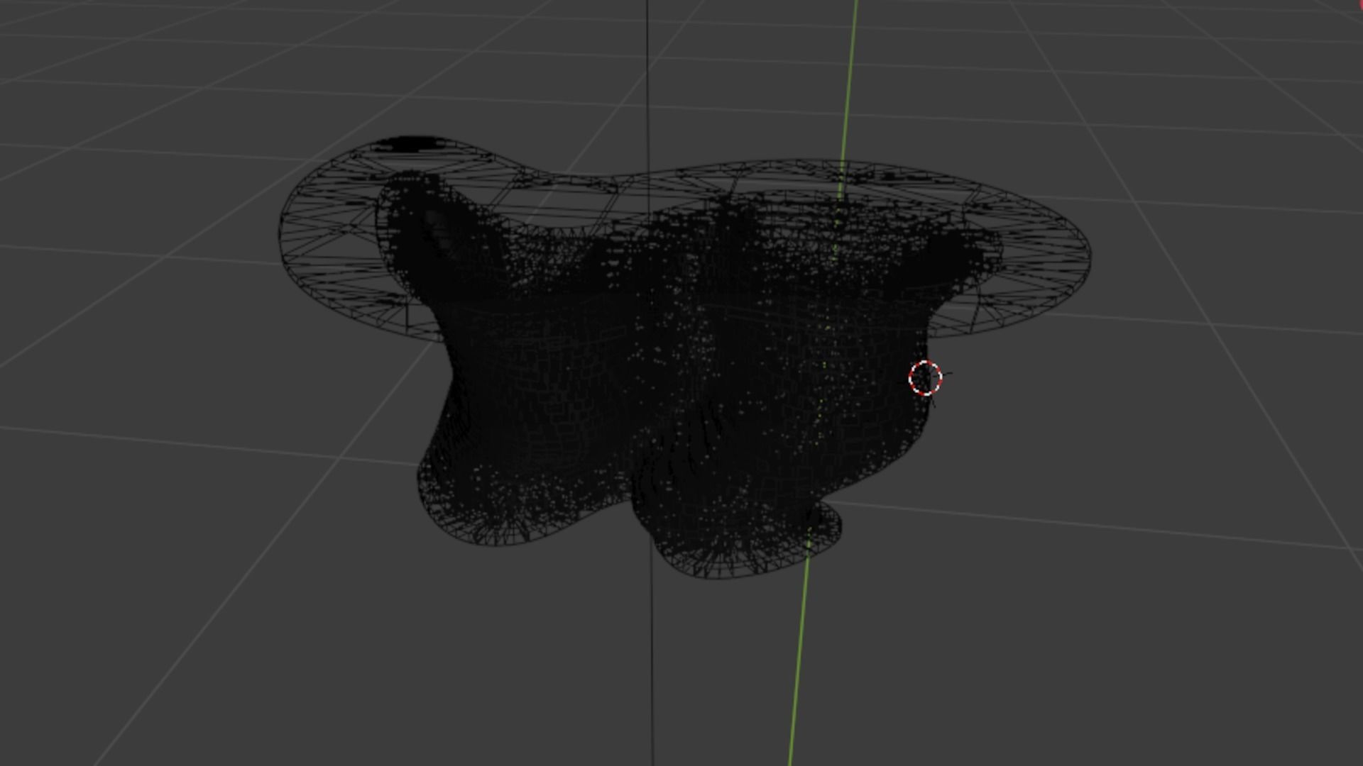 Parametric Wavy Wooden Furniture 03 - Coffee Table 3D model_6