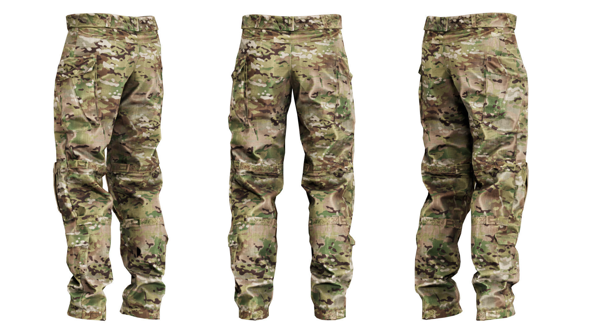 PATAGONIA LEVEL 9 COMBAT PANTS Low-poly 3D model_5