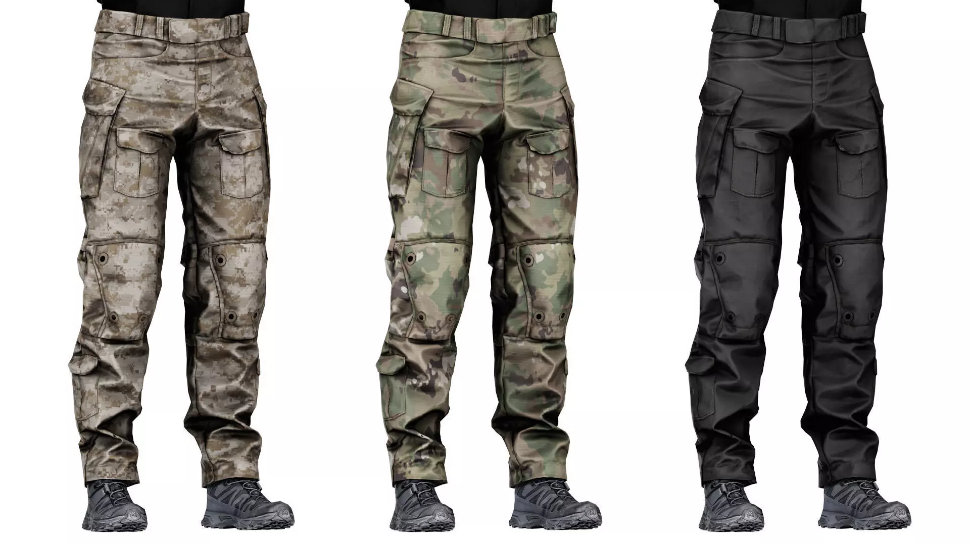 3D model PATAGONIA COMBAT PANTS L9 VR / AR / low-poly | CGTrader