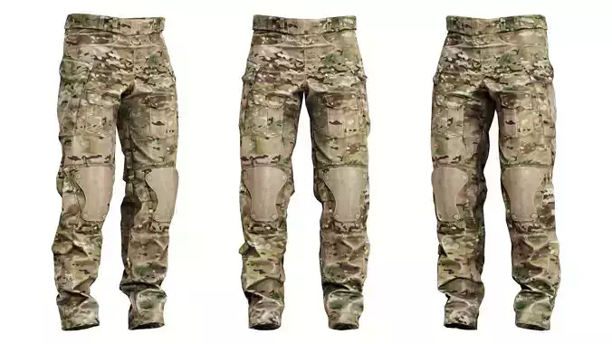 PATAGONIA LEVEL 9 COMBAT PANTS Low-poly 3D model