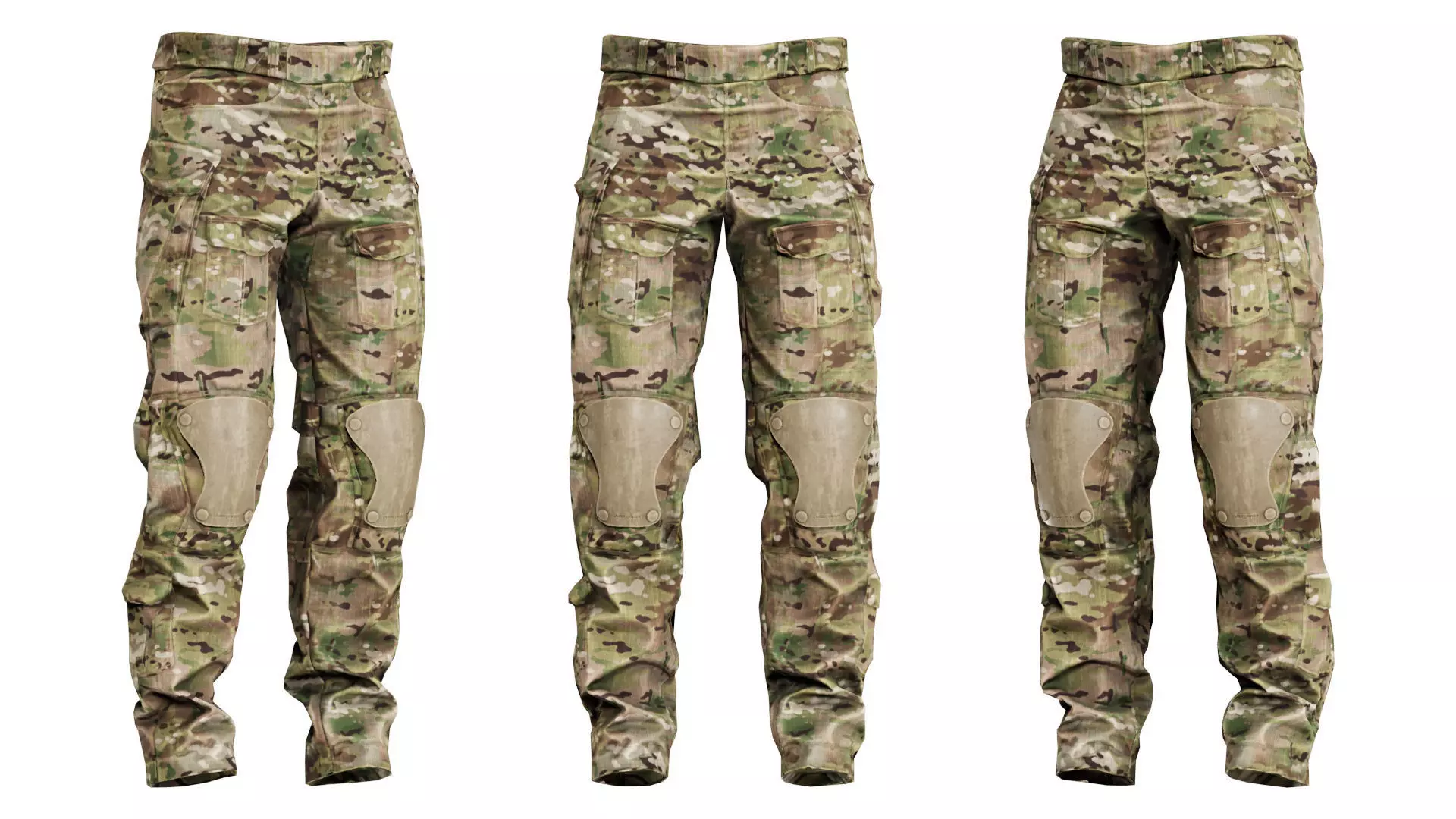 PATAGONIA LEVEL 9 COMBAT PANTS Low-poly 3D model_0