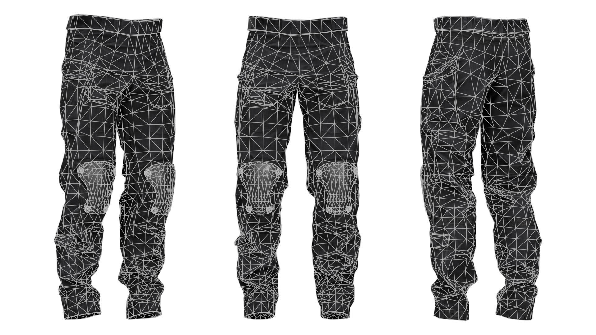 PATAGONIA LEVEL 9 COMBAT PANTS Low-poly 3D model_8