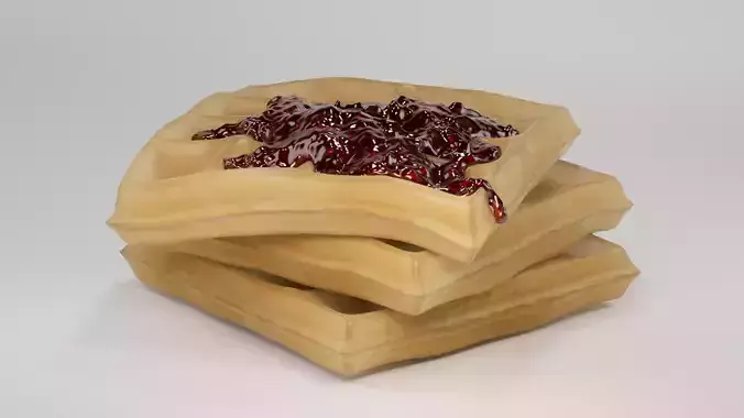 Waffles 3D model
