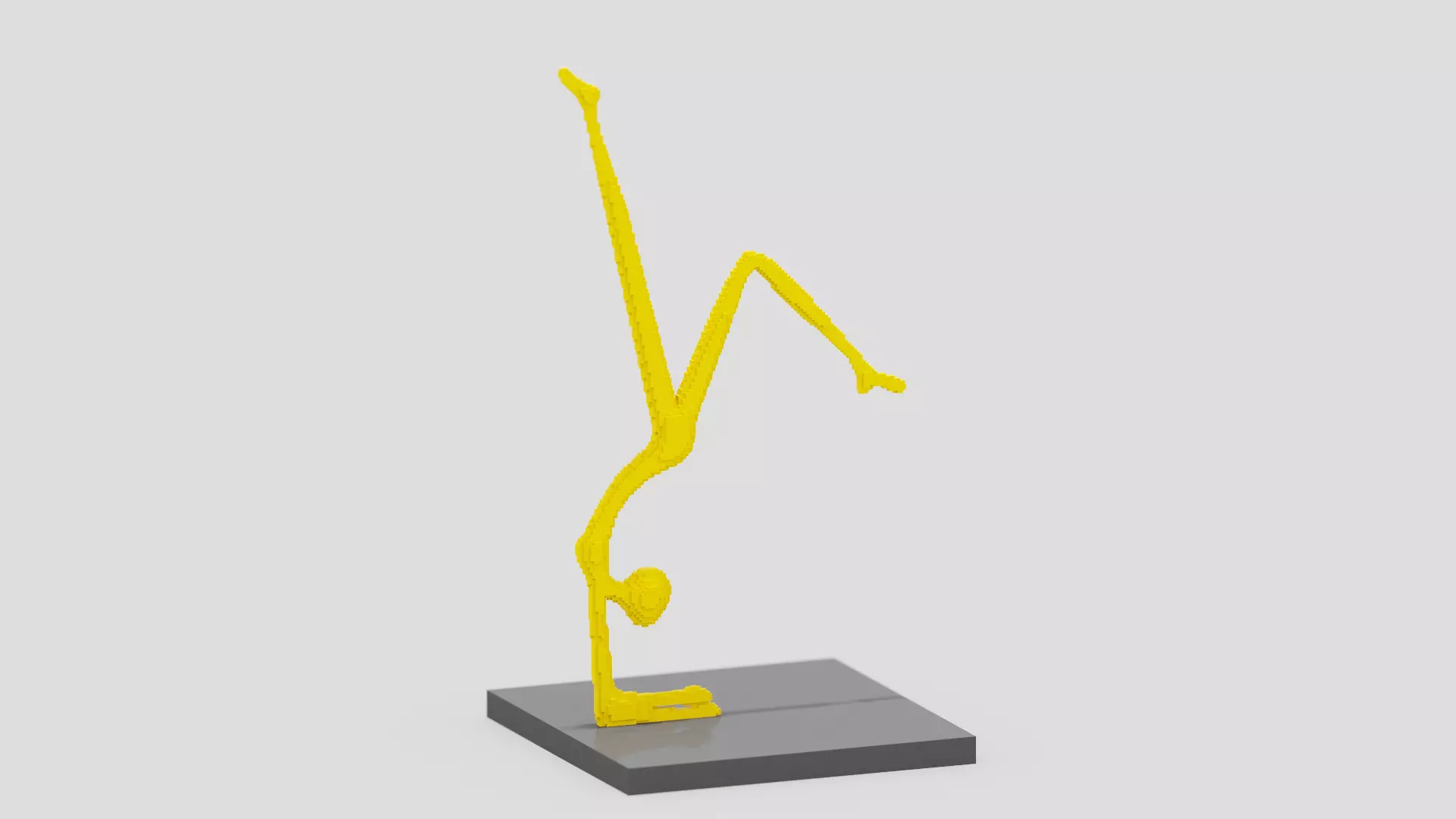 Voxel Decor Low-poly 3D model_0