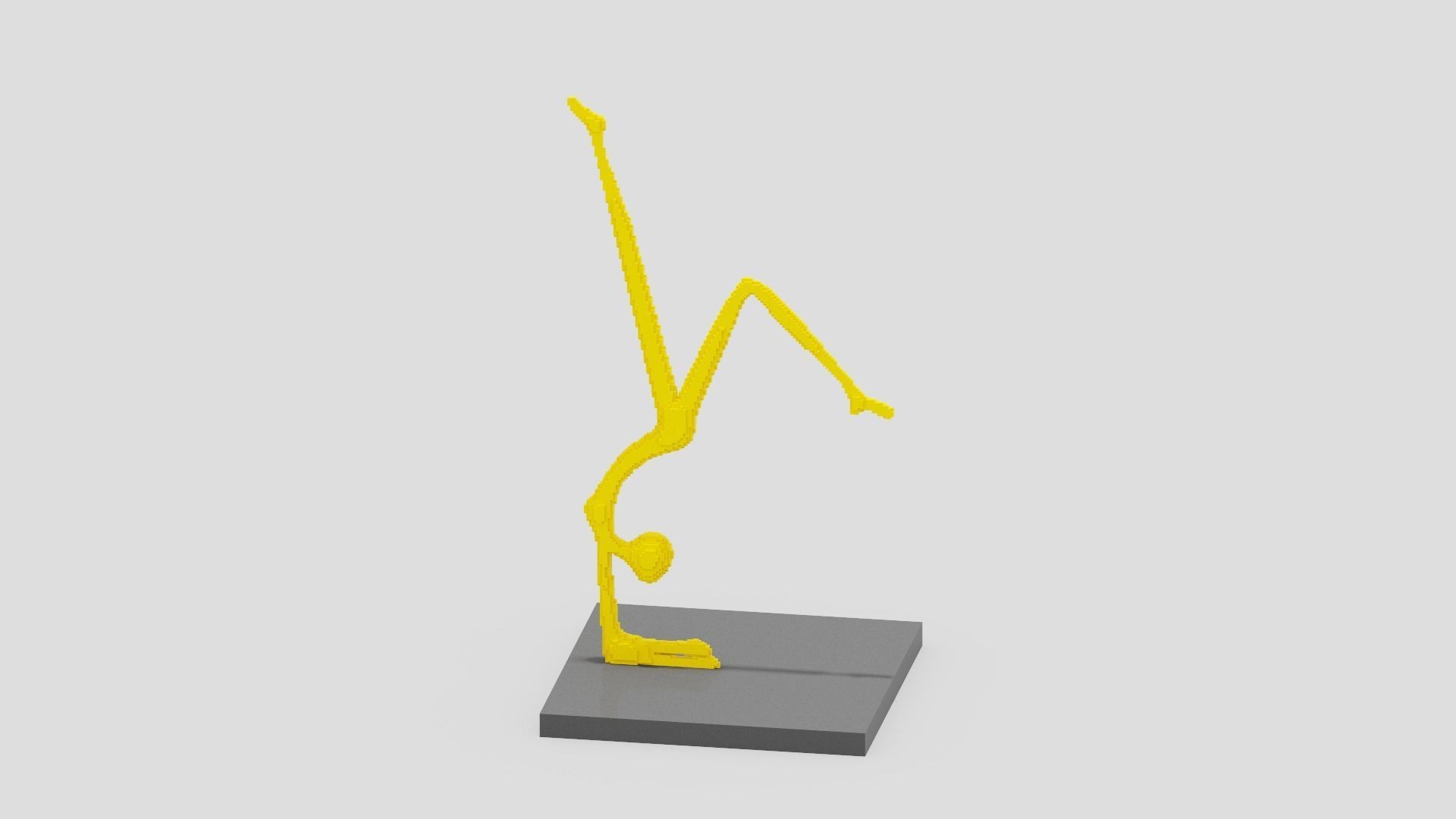 Voxel Decor Low-poly 3D model_15