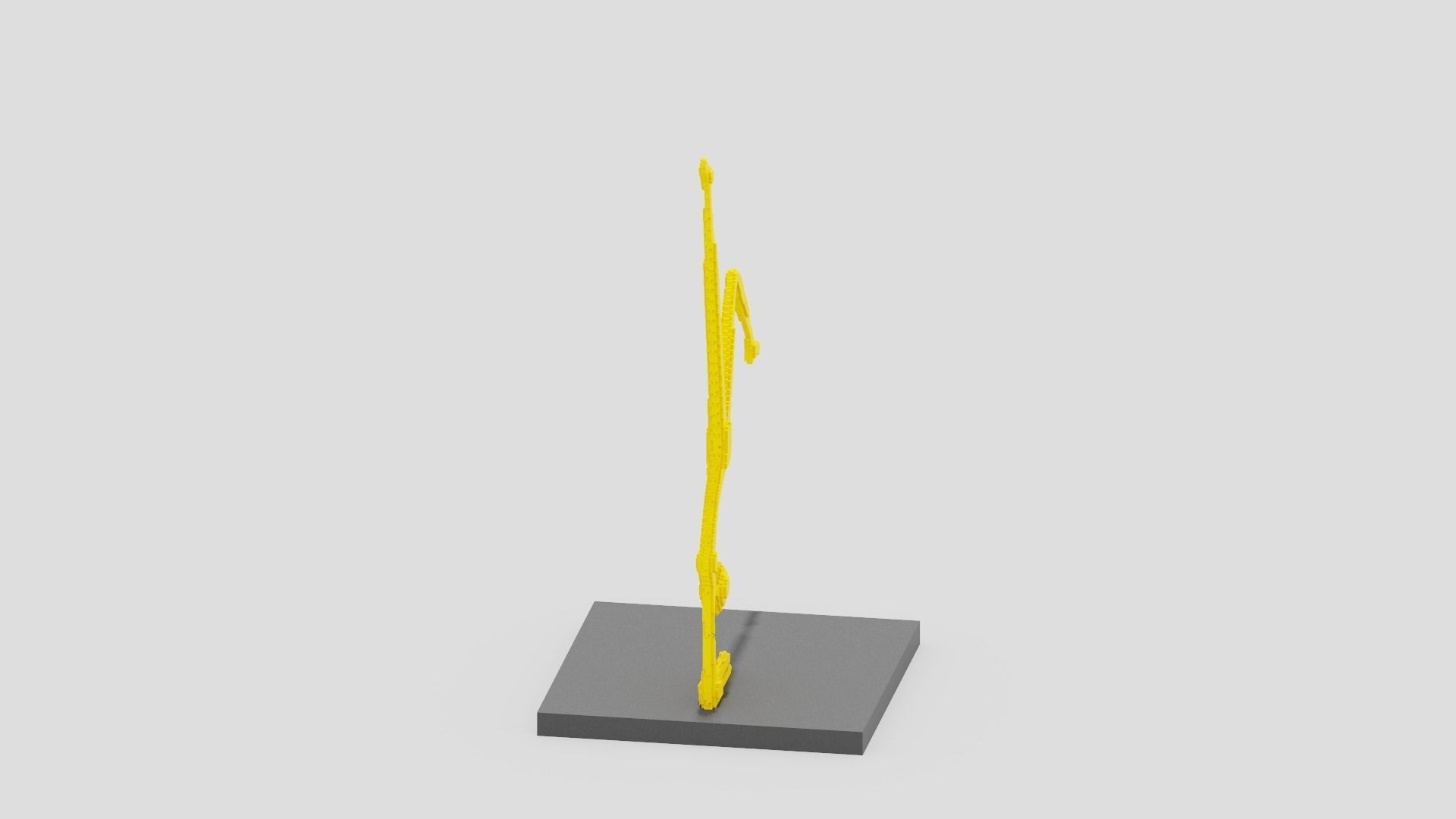 Voxel Decor Low-poly 3D model_12