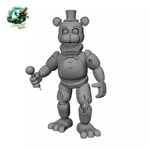 Withered Freddy 3D print model