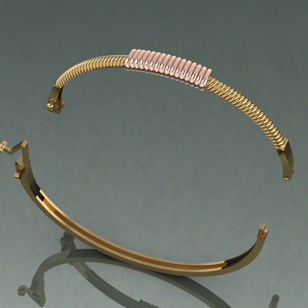 bangle  3D model_2