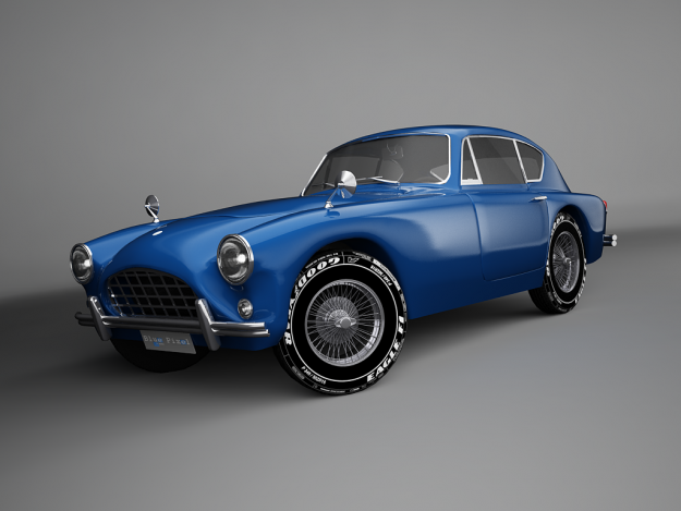 AC Aceca 1954 3D model_1