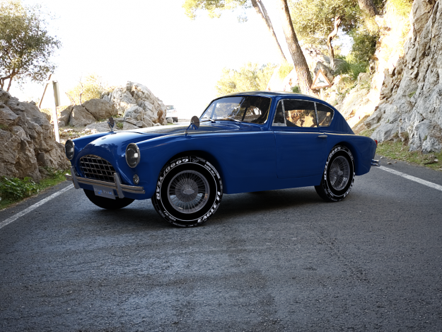 AC Aceca 1954 3D model_8