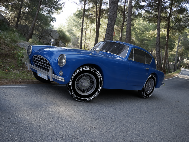 AC Aceca 1954 3D model_11