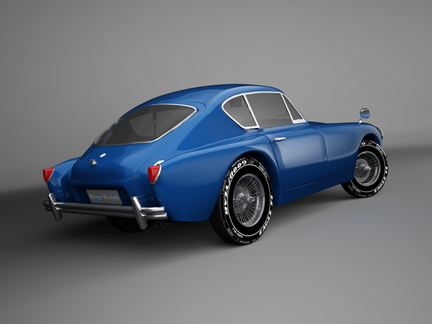 AC Aceca 1954 3D model_2