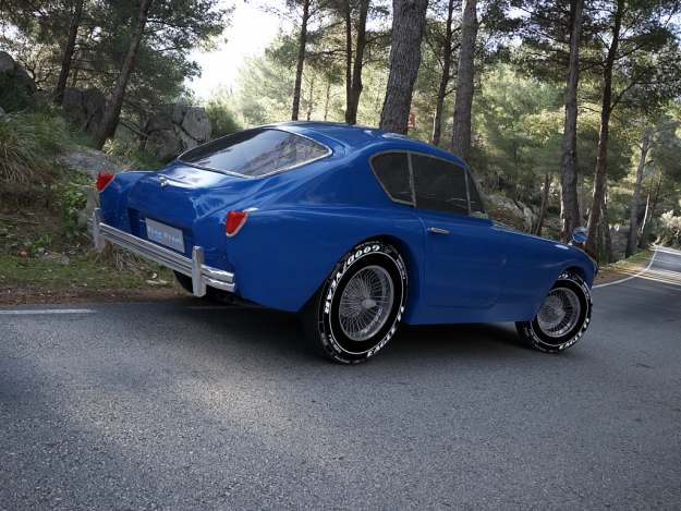 AC Aceca 1954 3D model_12