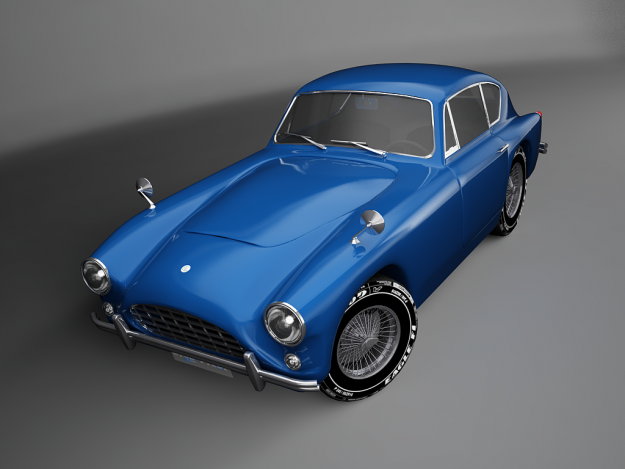 AC Aceca 1954 3D model_6