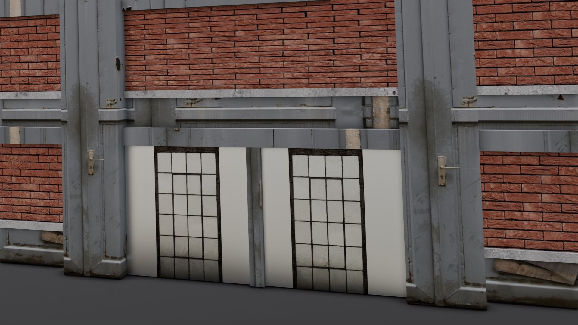 Building 3D Model Low-poly 3D model_13