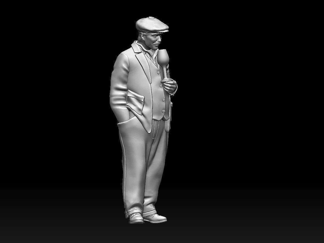 workers 3D print model_60