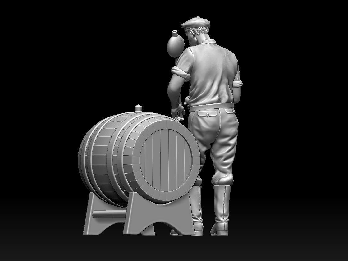 workers 3D print model_65