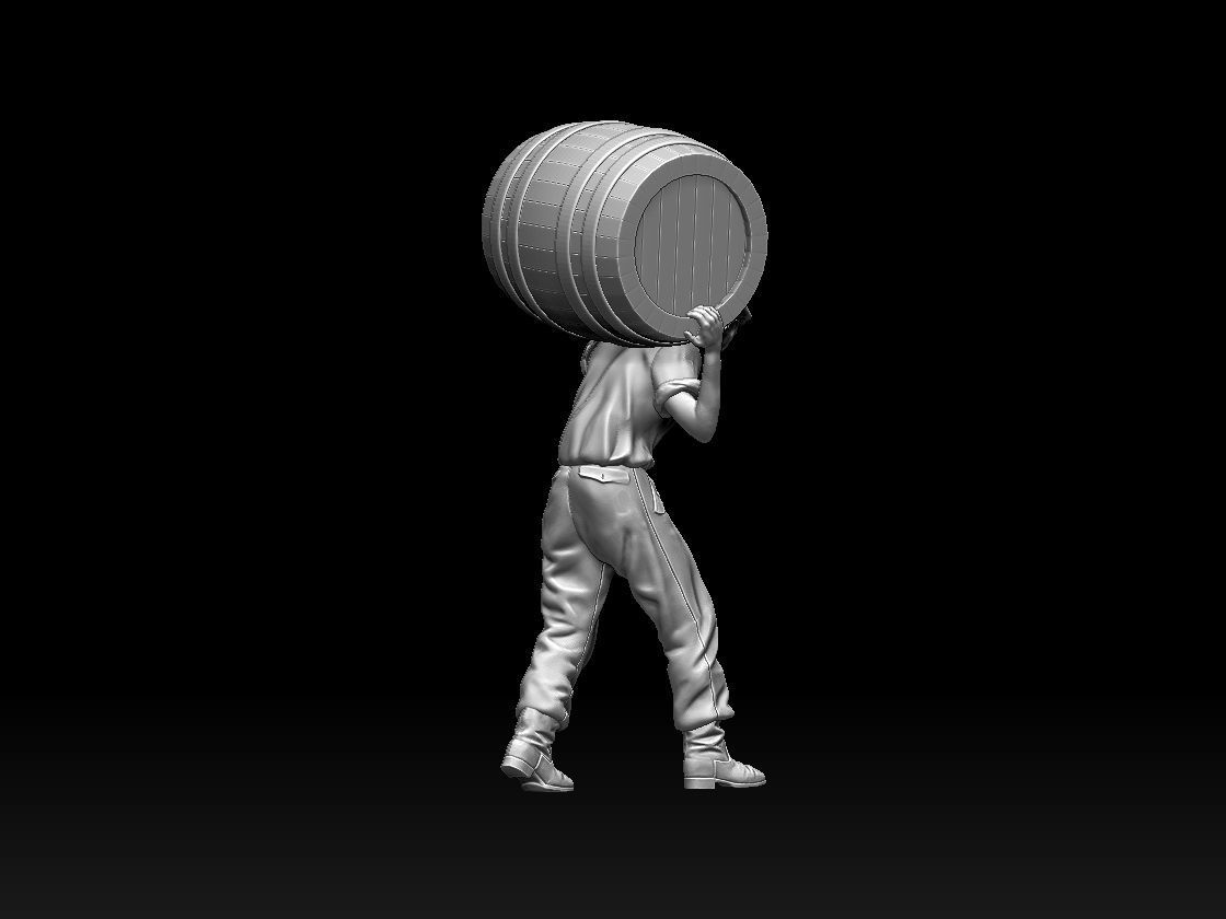 workers 3D print model_53