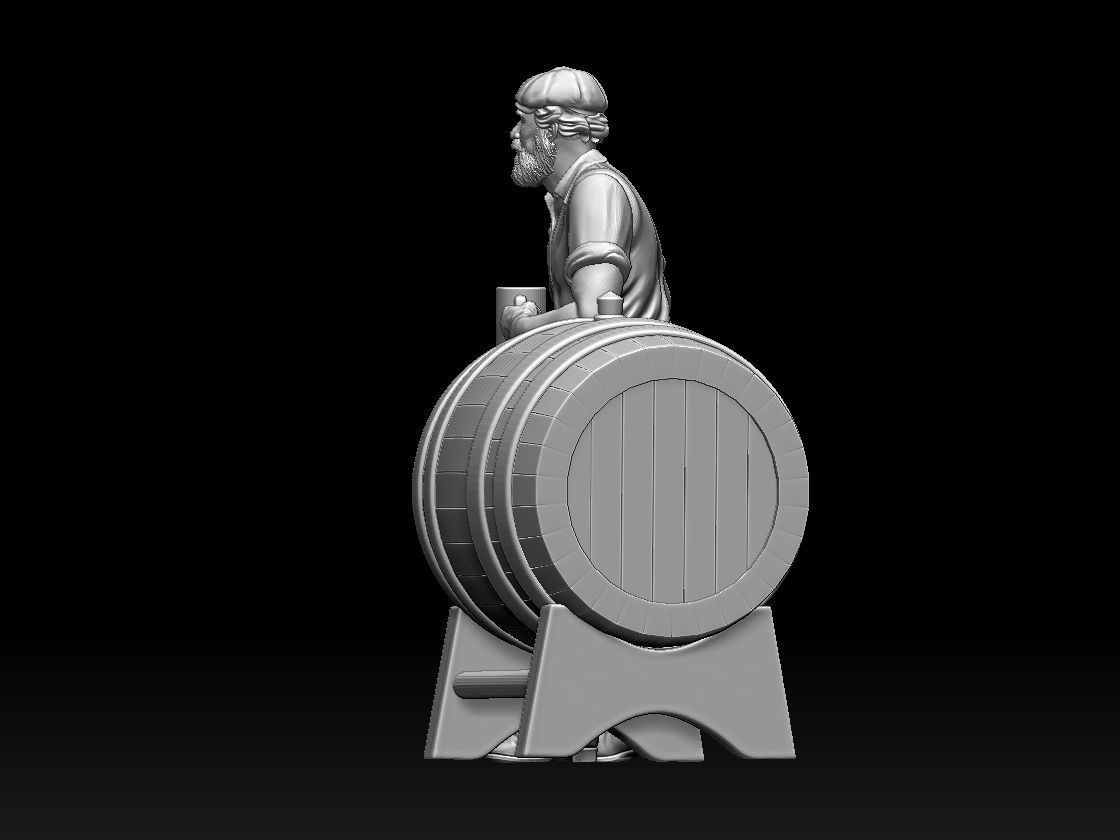 workers 3D print model_15