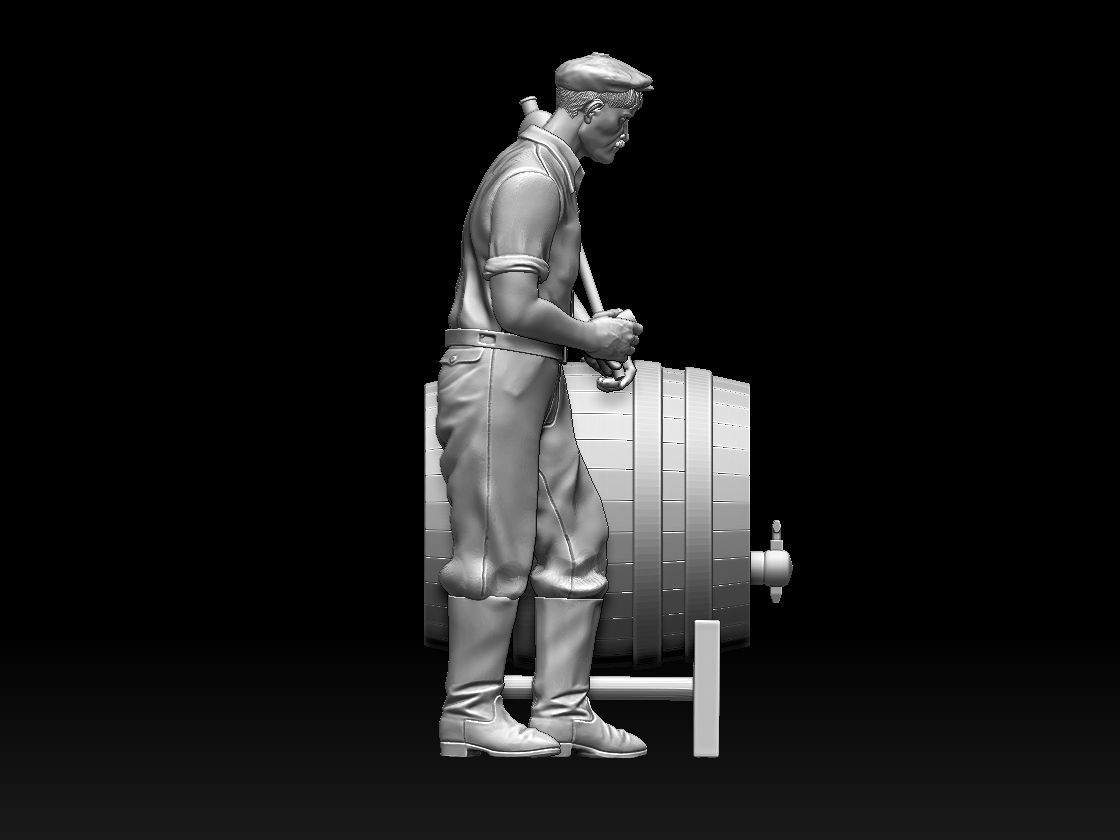 workers 3D print model_66