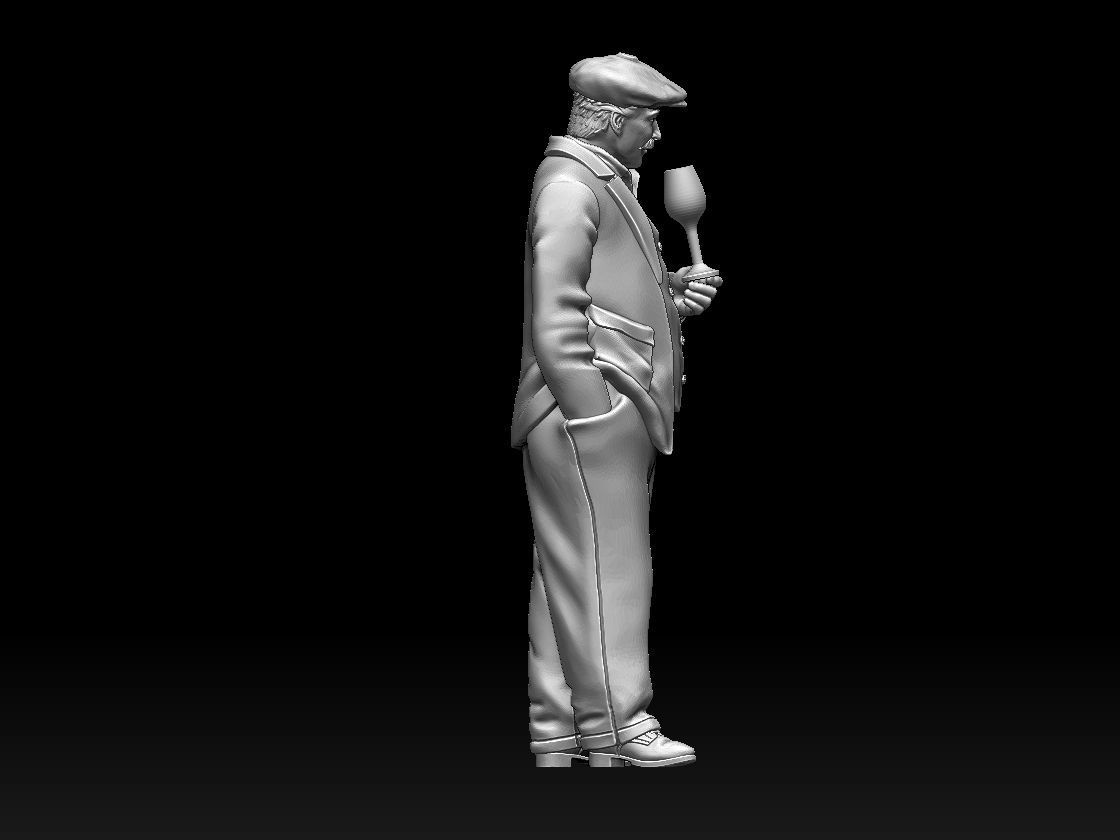 workers 3D print model_33