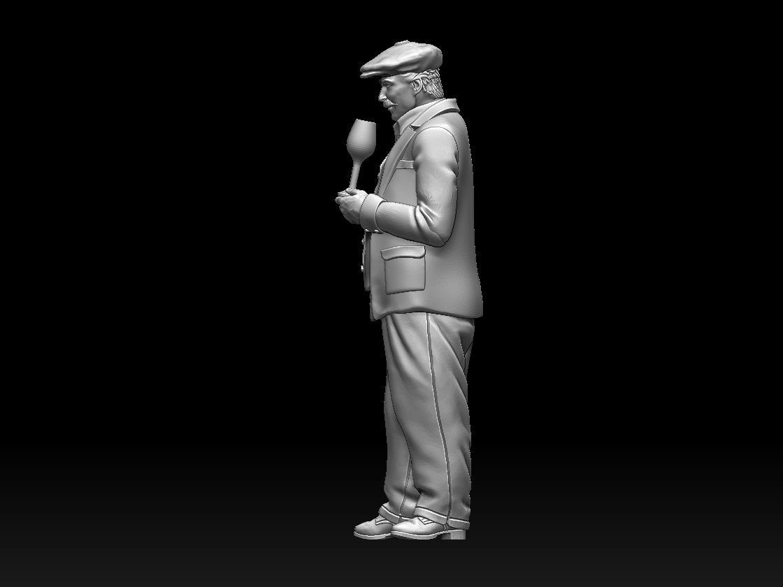 workers 3D print model_17