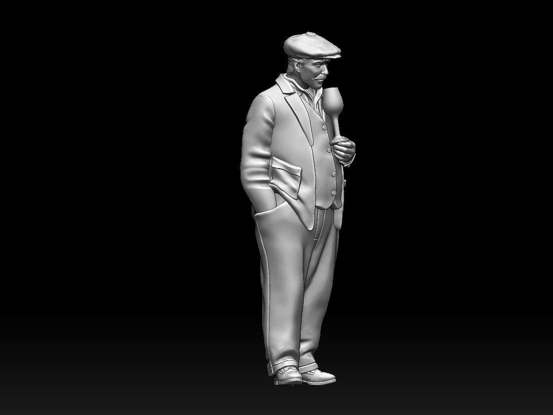 workers 3D print model_45