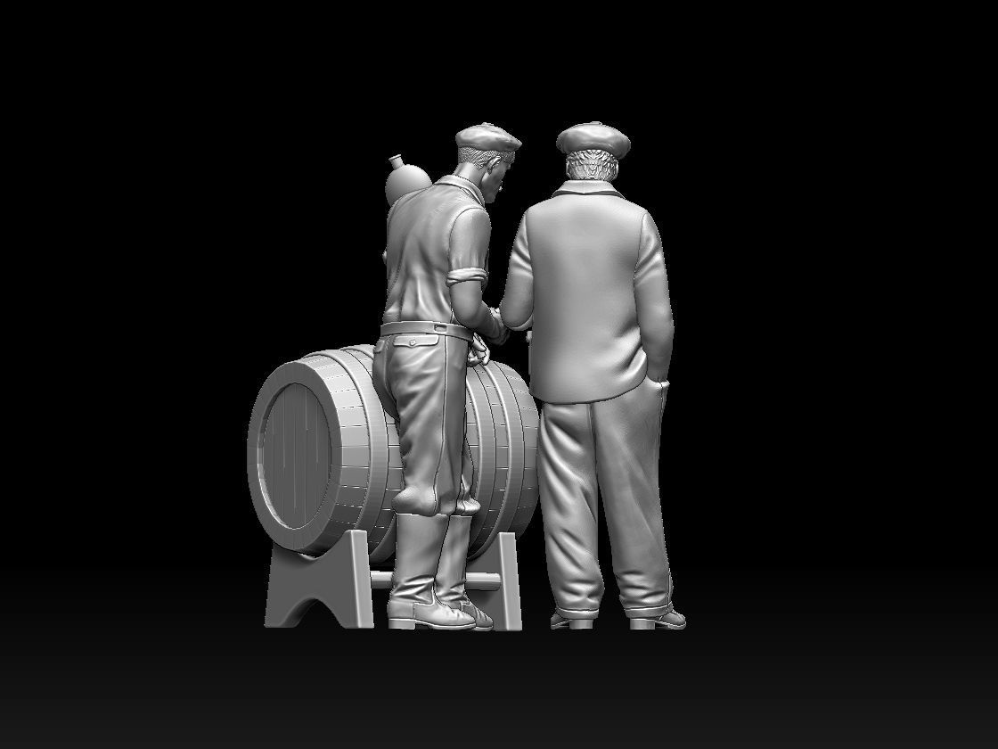 workers 3D print model_70