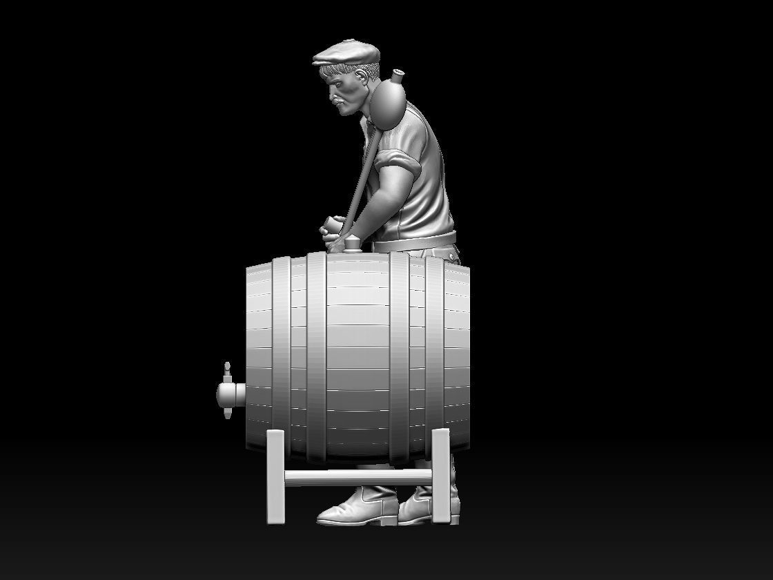 workers 3D print model_11