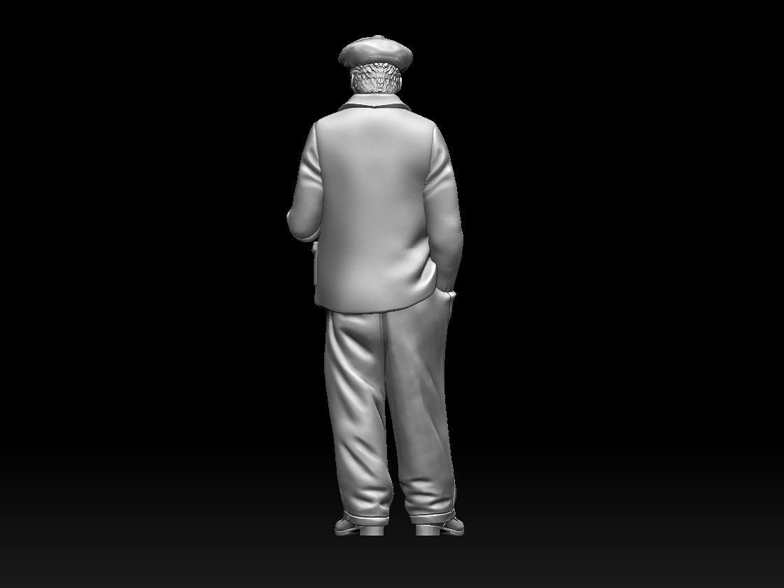 workers 3D print model_36